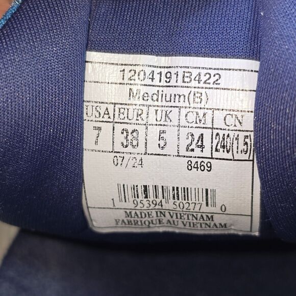 Brooks Ghost 16 GTX Women's Sz 7 B Moroccan Blue Pink Running Shoes (1204191B422 - Picture 12 of 12